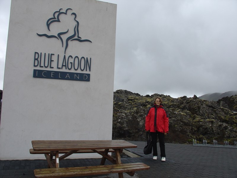 Eingang zur Blue Lagoon