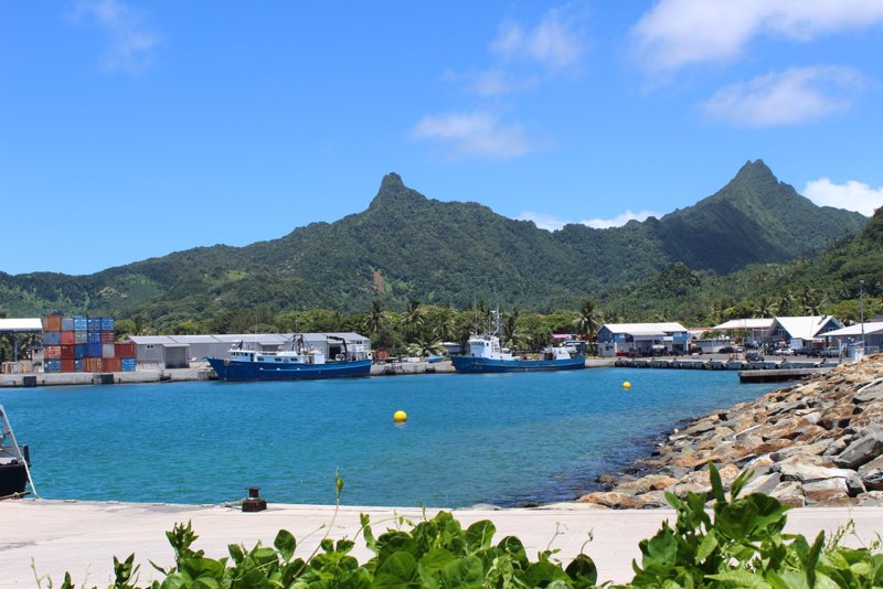 Hafen von Rarotonga